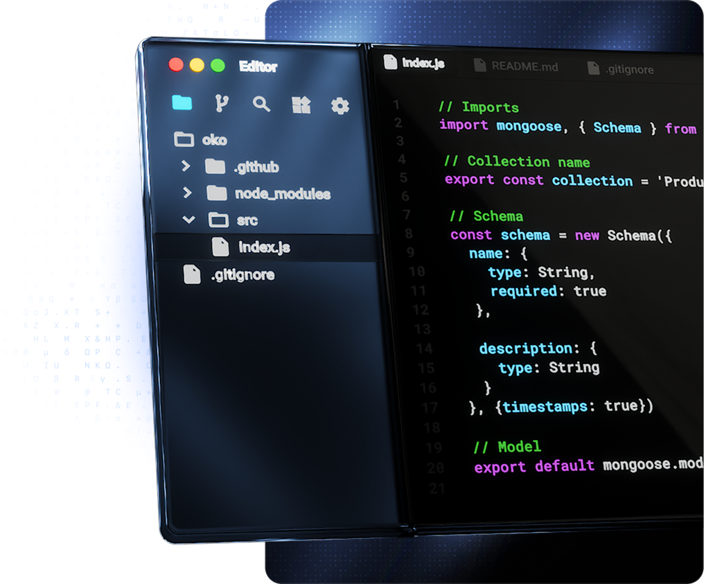 Oko Solutions development team - Professional web development from MVP to enterprise platforms
